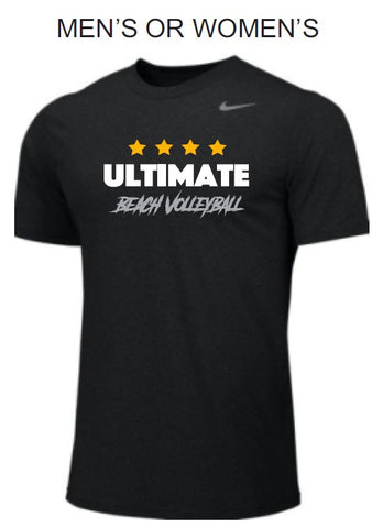 NIKE S/S DRI-FIT - BLACK