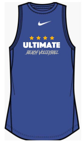 WOMEN'S NIKE DRI-FIT TANK - BLUE