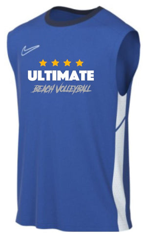 MEN'S NIKE ACADEMY SLEEVELESS - BLUE