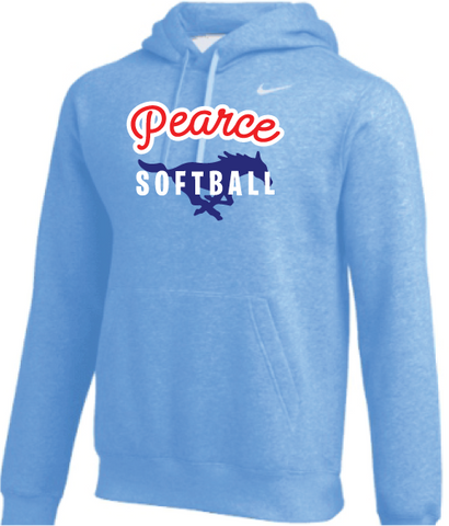 NIKE CLUB HOODIE - COLUMBIA