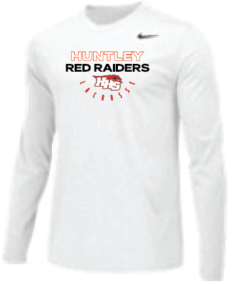 NIKE L/S DRI-FIT - WHITE