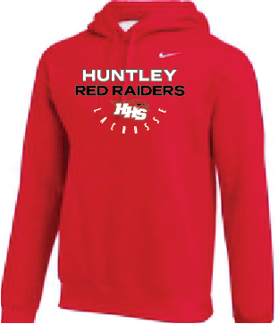 NIKE CLUB HOODIE - RED