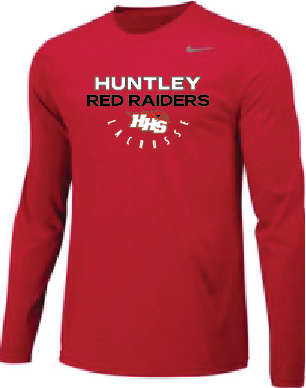 NIKE L/S DRI-FIT - RED