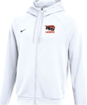NIKE PRIMARY FLEECE FULL ZIP - WHITE